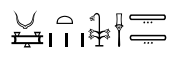 wp-wAwt Smaw abA-tAwy Wepwawet of Upper Egypt, controller of the Two Lands